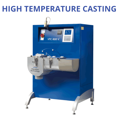High temperature casting machines